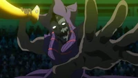 Heimdall introduces Kojiro Sasaki as the fighter for the Humans in the Third Round