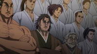 Kagemasa Toda, Seigen Toda and Kagekatsu Toda observe the Third Round