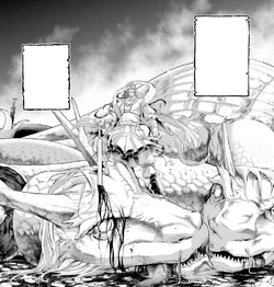 Susanoo slays Orochi