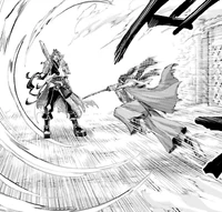 Soji launches towards Susano'o