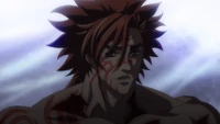 Heracles realizes that Jack the Ripper has "lost", letting himself go due to a disappointment he received in life, and after confessing that he loves Humanity despite all his faults he promises to save him from his torment