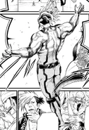 Raiden Tameemon enters the arena for the Fifth Round
