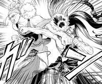 Buddha and Zerofuku punch each other