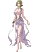 Aphrodite's design in the anime
