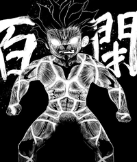 Tarōkichi Seki develops the Hundred Seals to contain his muscles