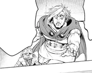 Ares shocked to see Jack the Ripper finish off Heracles and kill him (manga)