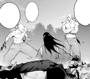 Red Widow steps in to save a fainted Moony