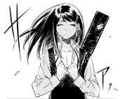 Ai shows her scar to Teru and Iko