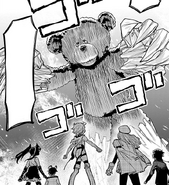 Tokimaru overwhelmed by Holy Mother Bear