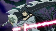 Utsuro changes Nihil's form