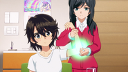 Teru gets a check-up from Piltz