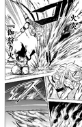 Shy uses Bonfire against Utsuro Karakururi