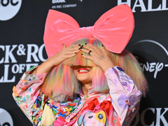Sia at the Rock & Roll Hall of Fame induction ceremony of 2023