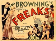 A poster for "Freaks"