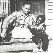 Carl Norwood with his friend and business partner, Dick Hilburn.