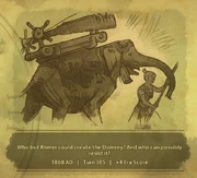 Moment historique du Domrey