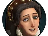 Catherine de Médicis (Reine noire) (Civ6)