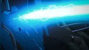 Norio's Type 18 desperately fires it's Heigus Cannon to fend off Gauna 487