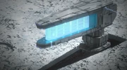 Sidonia's enormous Heigus Particle Cannon