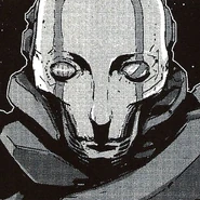 Ochiai's face about hundred years before the main story.