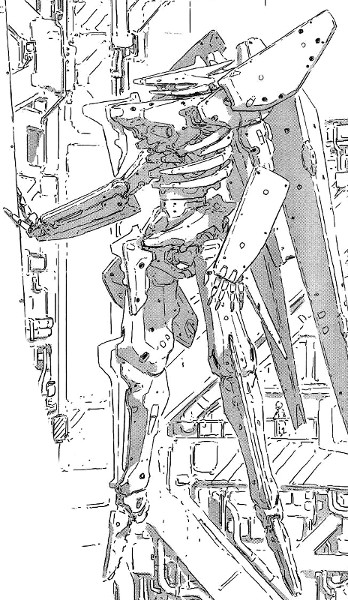 Blades off the Guardians  Humanoid sketch, Manga, Guardian