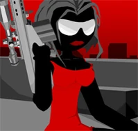 Shorty in the opening of Sift Heads World (Acts 1-6).