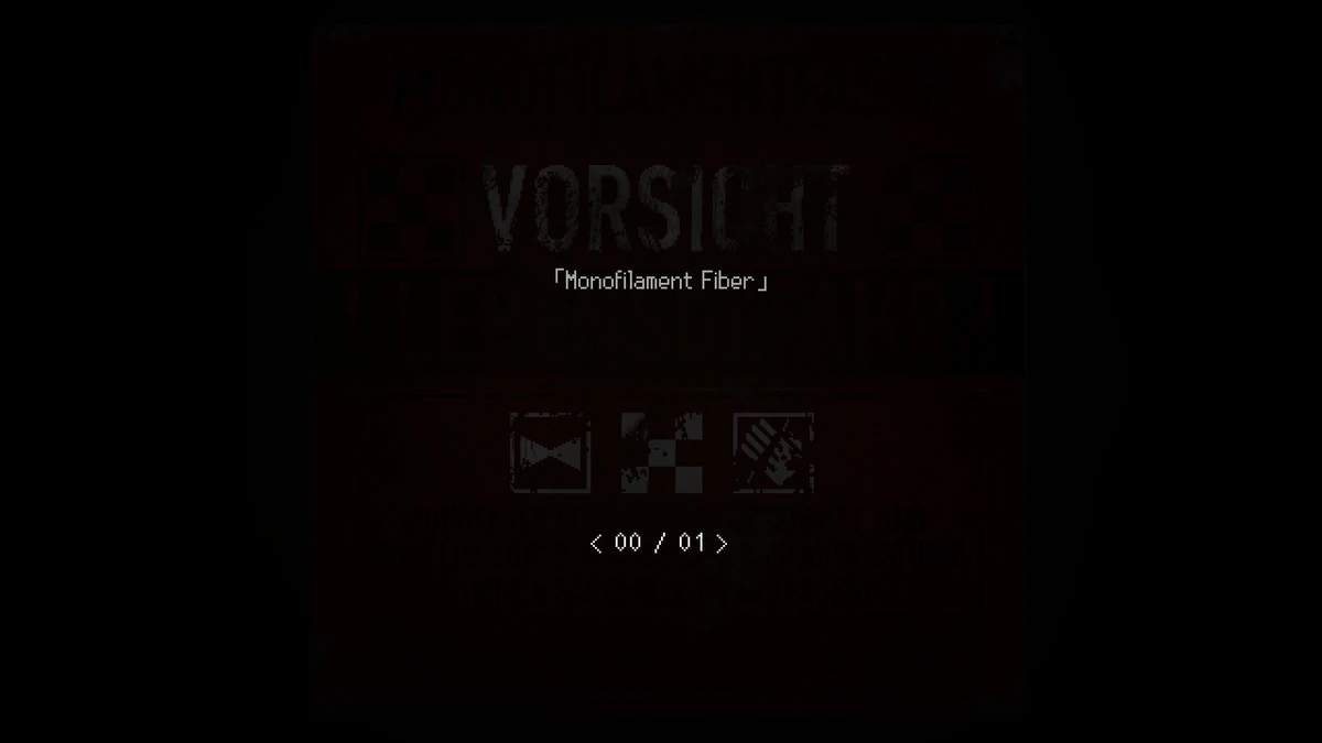 Monofilament Fiber SIGNALIS Wiki Fandom