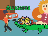 Alligator abcsis