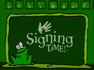 Signing time 2004