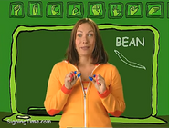 Bean. It can be a little bean or a string bean. Bean.