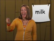 Milk. It's like you're milking a cow. Milk.