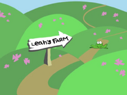 "Follow Hopkins to Leah's Farm!"