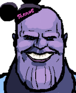 Thanos smile (Alexander A. McDonald)