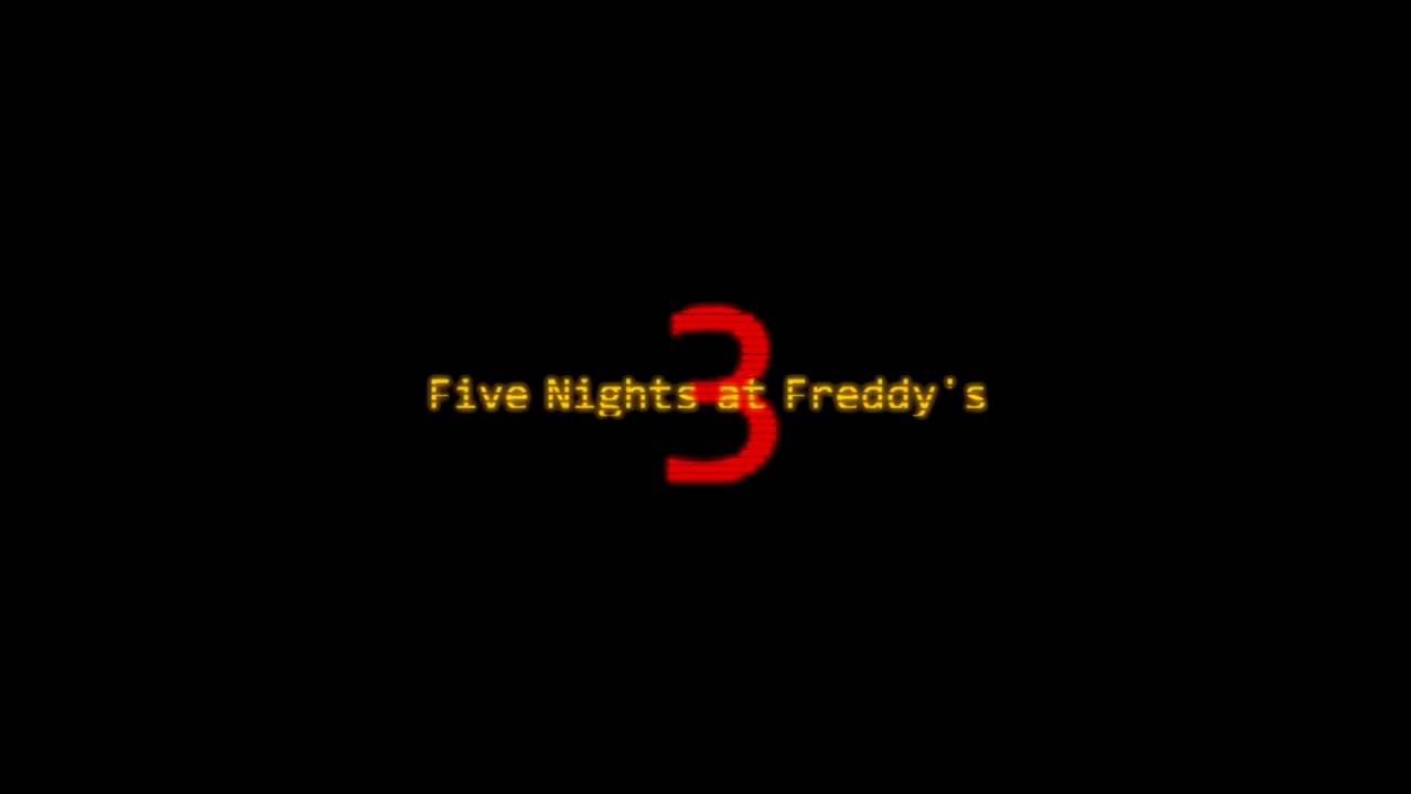 Five Nights At Freddy's 3 : r/fivenightsatfreddys