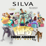 SiIvaGunner in the cover of Rips From Around The Way 7 (bottom-left).