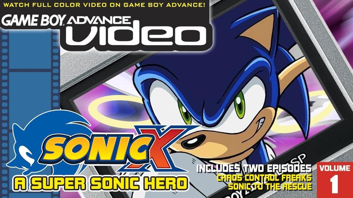 Sonic X - A Super Sonic Hero [Vol. 1] [Edited] Good 704400079429