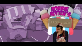 Robbie rotten ice cream stand