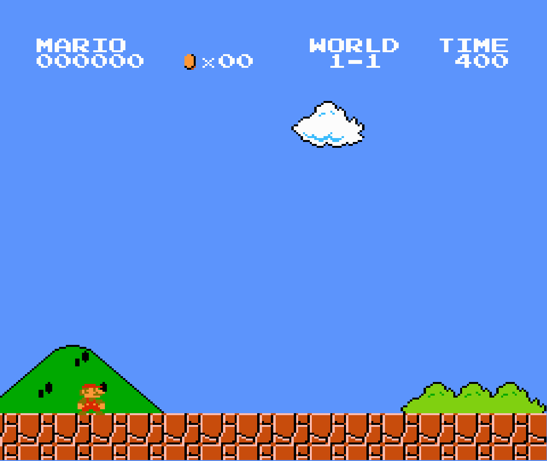 Rick Roll, but in Super Mario Bros. on Make a GIF