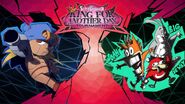 Dual arrangement with Geno, used in "In the Toadwoods".