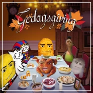 Album cover for Gedagsgiving.