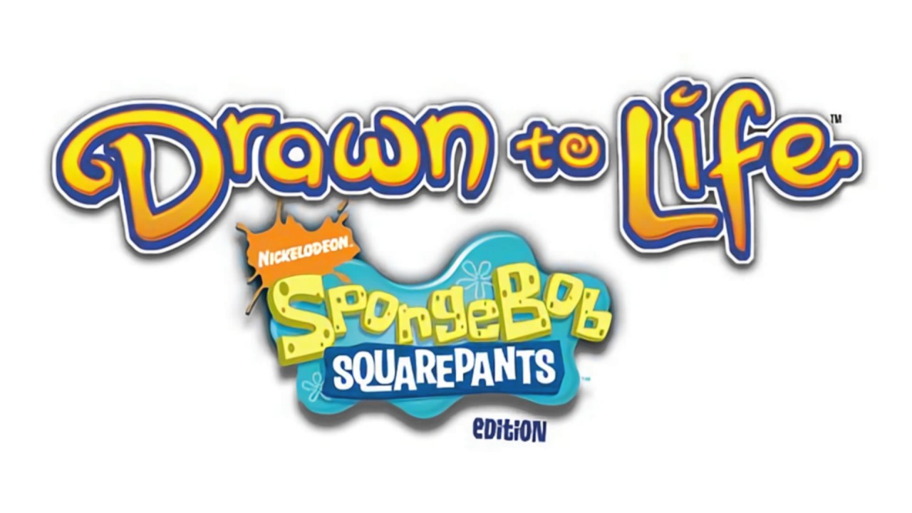 Drawn To Life Spongebob Squarepants Edition Nintendo DS Game 