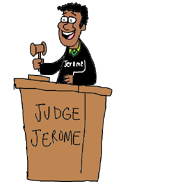 Judge Jerome's portrait (happy)
