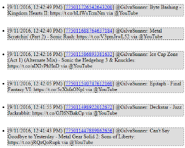 A Twitter archive by Link2006, which features "Ice Cap Zone (Act 1) (Alternate Mix) - Sonic the Hedgehog 3 & Knuckles".