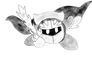 Meta Knight by Brendan, seen in the 7th Anniversary Collage.