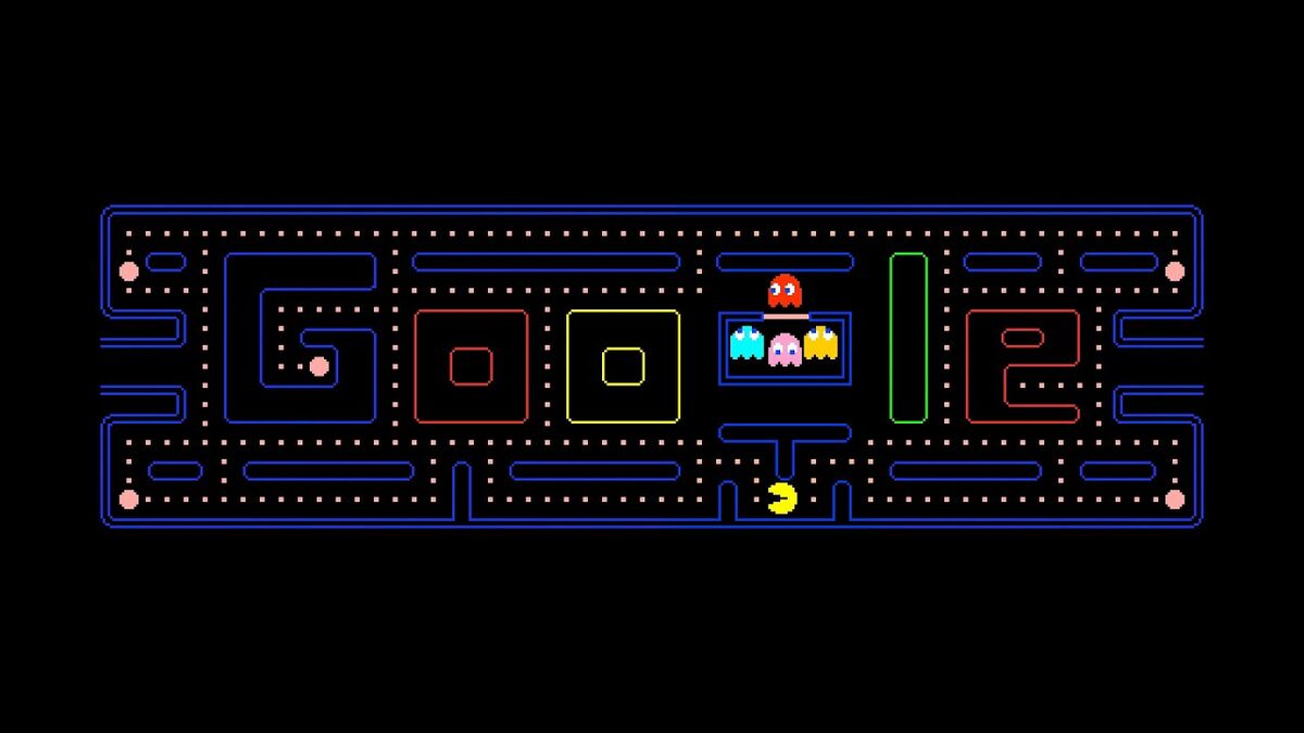 Пакман гугл. Pac man игра 2012. Пакман гугл играть 25000 очков. Пакман и газопровод.