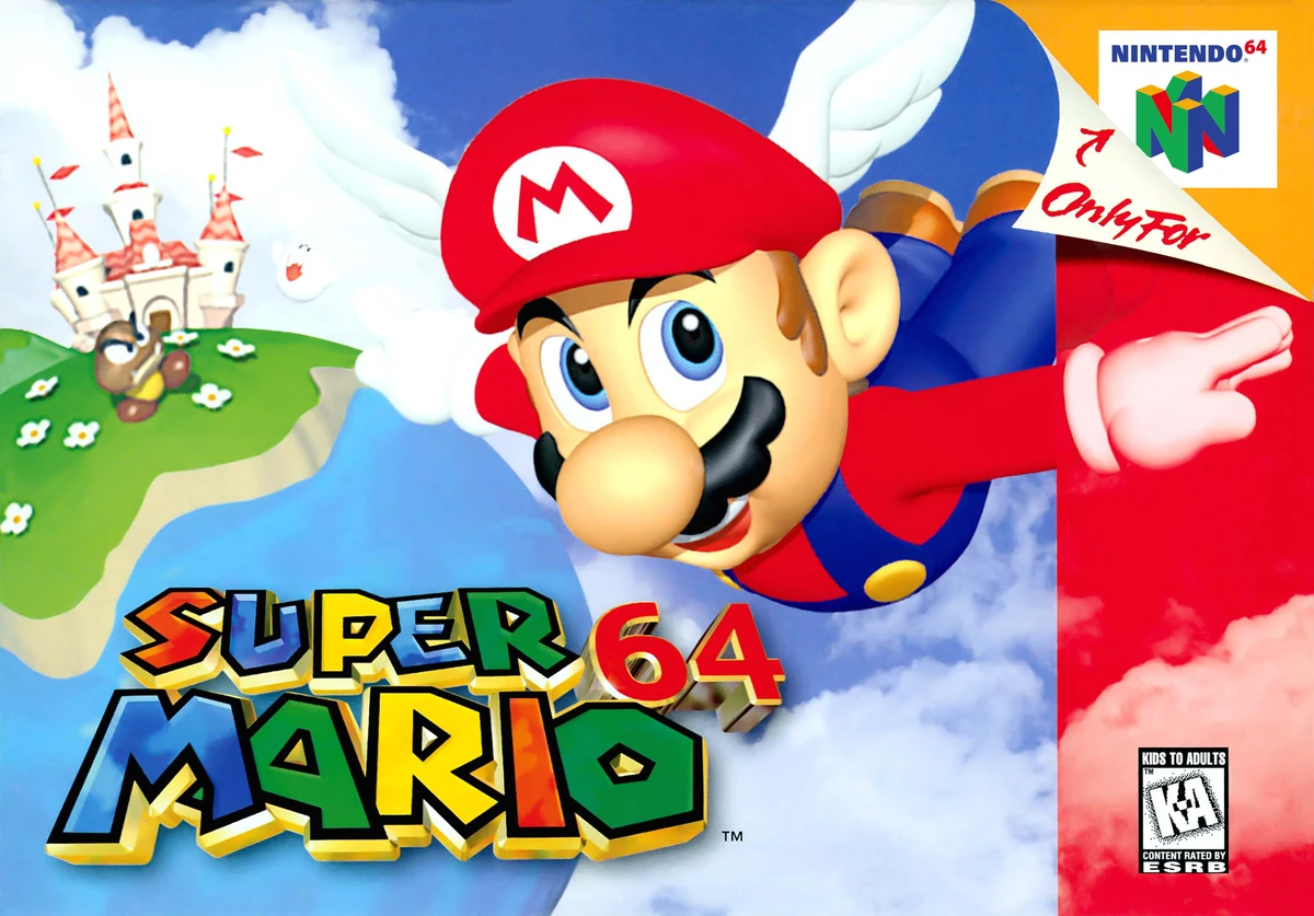Japanese Super Mario 64 Artwork Super Mario 64 SiIvaGunner Wiki Fandom