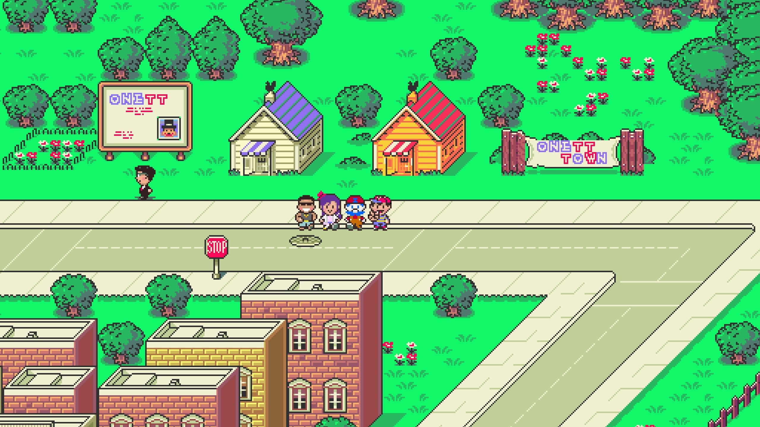 earthbound onett wallpaper