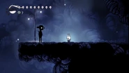The goat, drawn to resemble the Shade from Hollow Knight, from the rip "Shade Music Box - Hollow Knight".