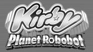 Kirby Planet Robobot BW