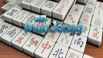 Mahjongg Solitaire Chinese 3D Mahjong Game Laser or Cnc Cut. 